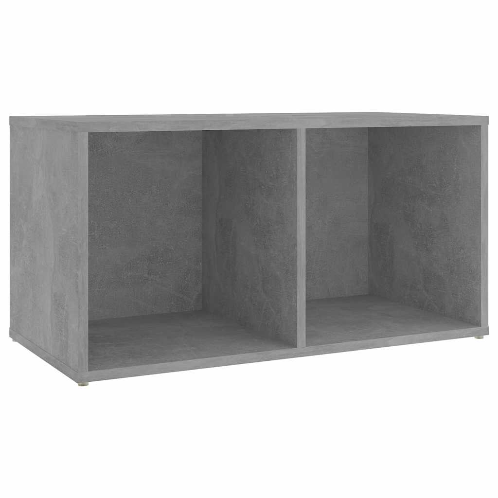 2 Piece TV Cabinet Set Concrete Grey 72x35x36,5 cm Engineered Wood