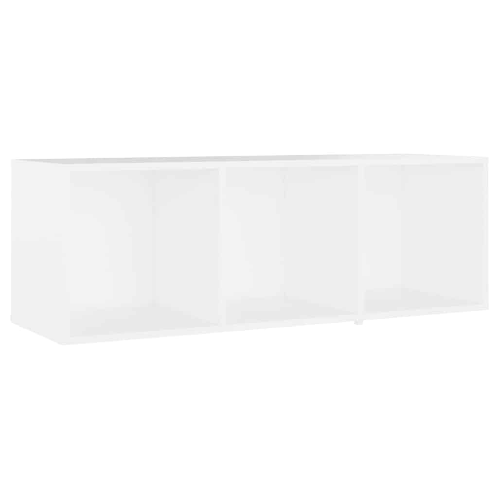 3 Piece TV Cabinet Set White 107x35x37 cm Engineered Wood