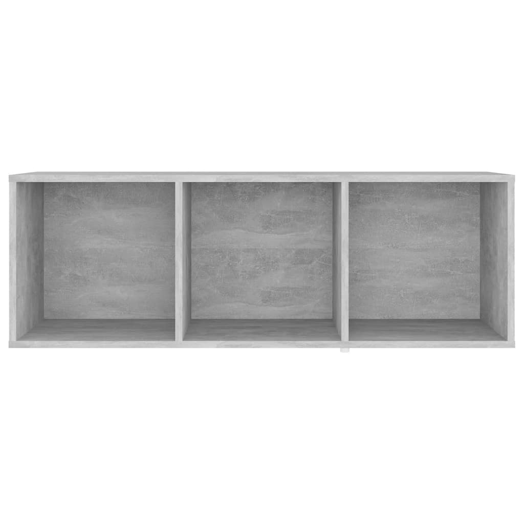 3 Piece TV Cabinet Set Concrete Grey 107x35x37 cm Engineered Wood