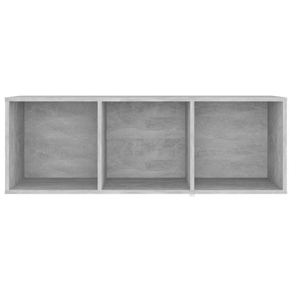 3 Piece TV Cabinet Set Concrete Grey 107x35x37 cm Engineered Wood