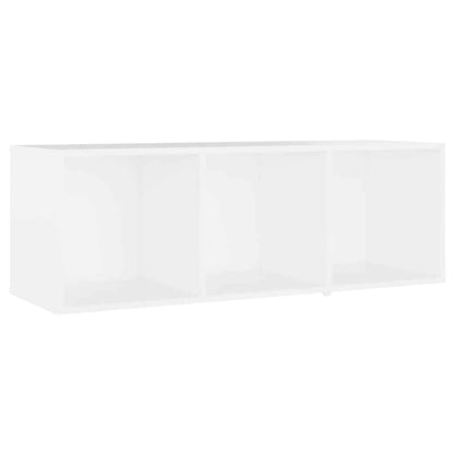 4 Piece TV Cabinet Set White 107x35x37 cm Engineered Wood