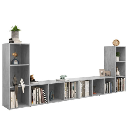 | TV Cabinet | 4 pcs 37 x 35 x 107.5 cm