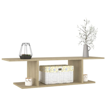 TV Cabinet | Sonoma oak | Engineered wood | TV Cabinet | Rectangular