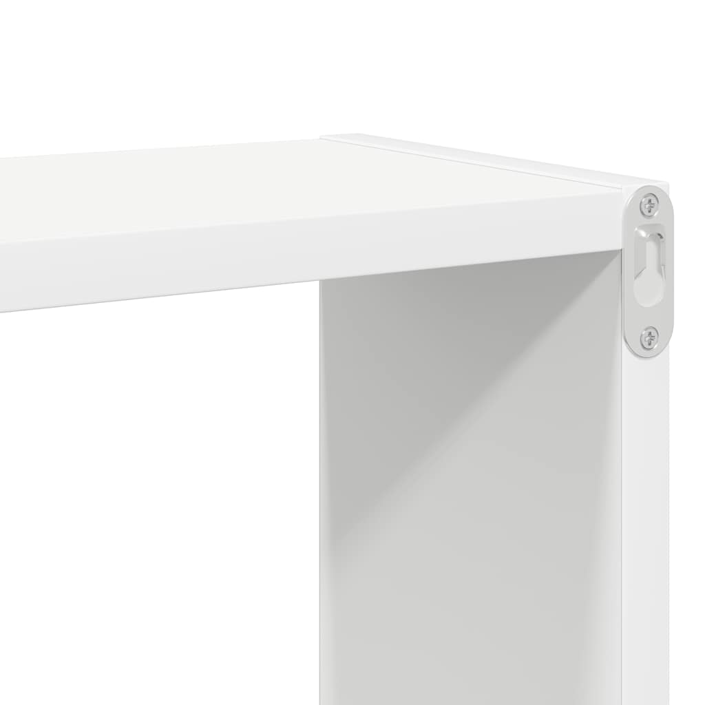 Wall Cube Shelves 2 pcs White 26x15x26 cm
