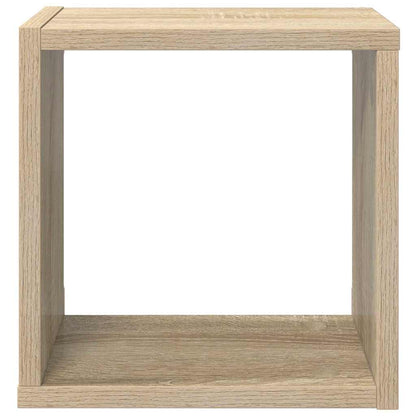 Wall Cube Shelves 2 pcs Sonoma Oak 26x15x26 cm