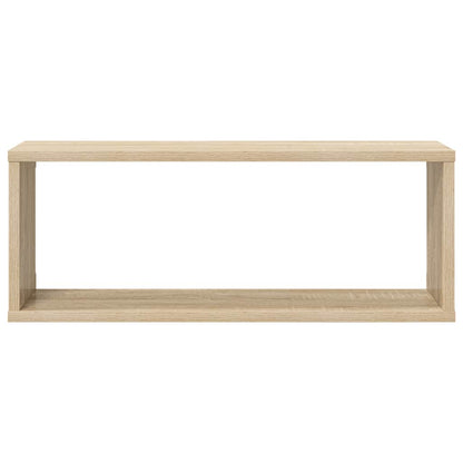 Wall Shelf | Set of 4 | Sonoma oak | Engineered wood