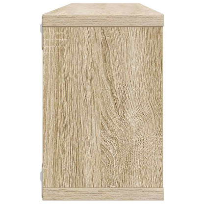 Wall Cube Shelf 6 pcs Sonoma Oak 60x15x23 cm Engineered Wood