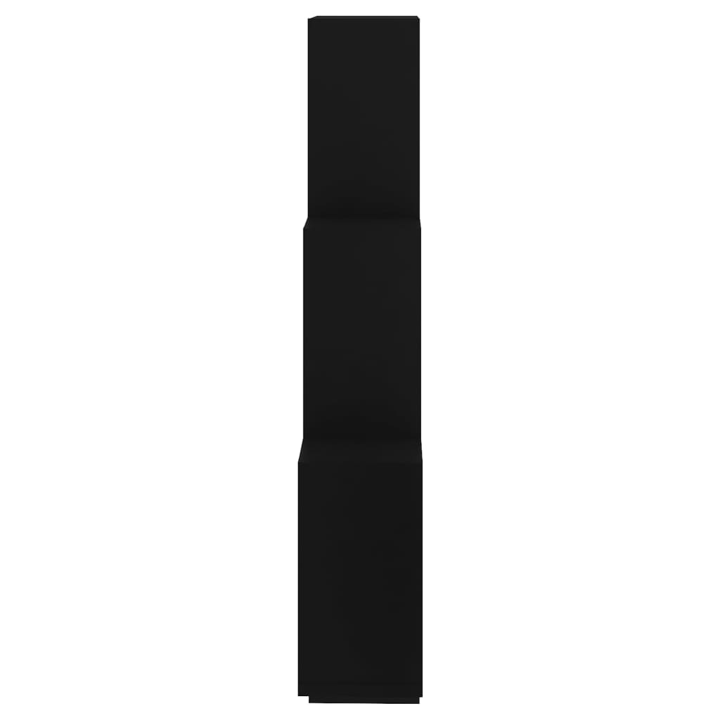 Wall Shelf | Black | Engineered Wood | Medium | Wall Shelf | Cubic