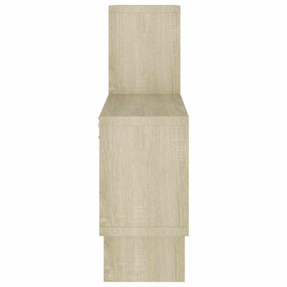 Car-shaped Wall Shelf Sonoma Oak 82x15x51 cm Engineered Wood