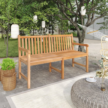 Garden Bench | Teak | Solid Teak Wood | 150 cm | Sturdy | Garden Bench