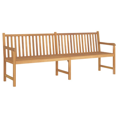 Garden Bench | Warm Teak Wood | Fine Sanded Teak Hardwood | Large