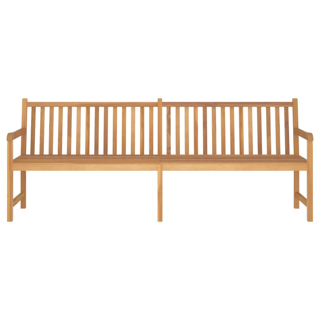 Garden Bench | Warm Teak Wood | Fine Sanded Teak Hardwood | Large
