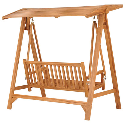 Swing Bench 174 cm Solid Teak Wood