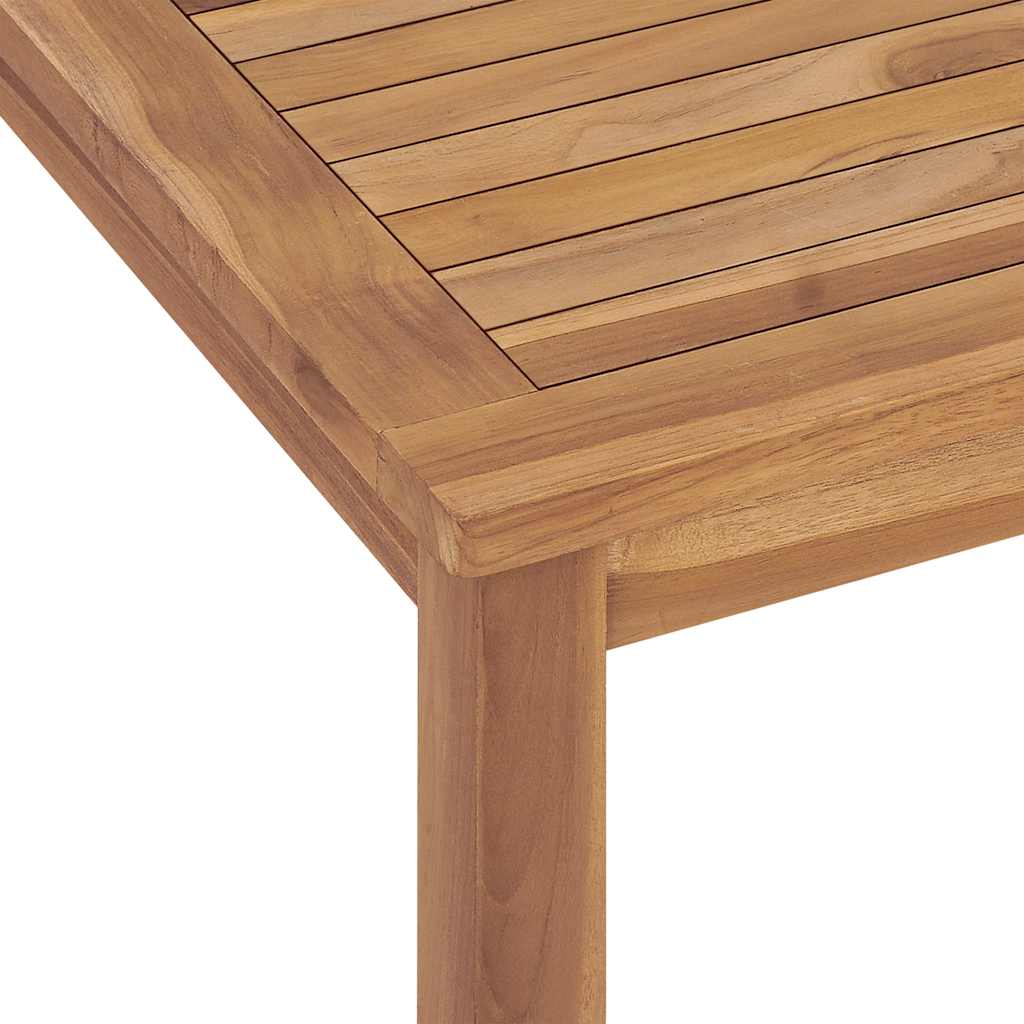 Garden Dining Table 120x70x77 cm Solid Teak Wood