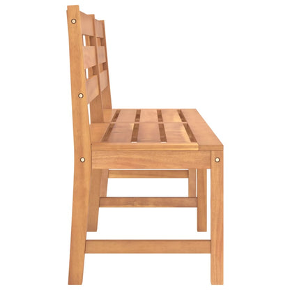 Garden Bench | Warm Wood Tone | Teak Wood | Large | Durable
