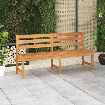 Garden Bench | Warm Wood Tone | Teak Wood | Large | Durable