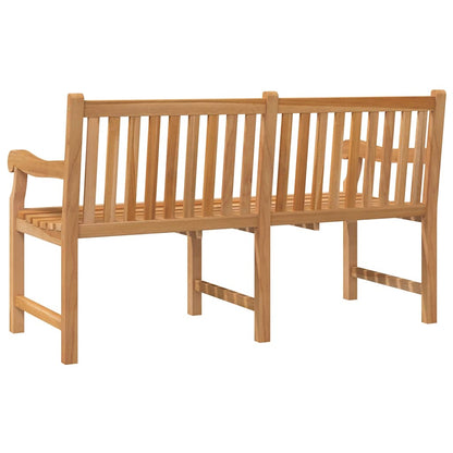 Garden Bench | Light Brown | Solid Teak Wood | Extra Heavy | Durable