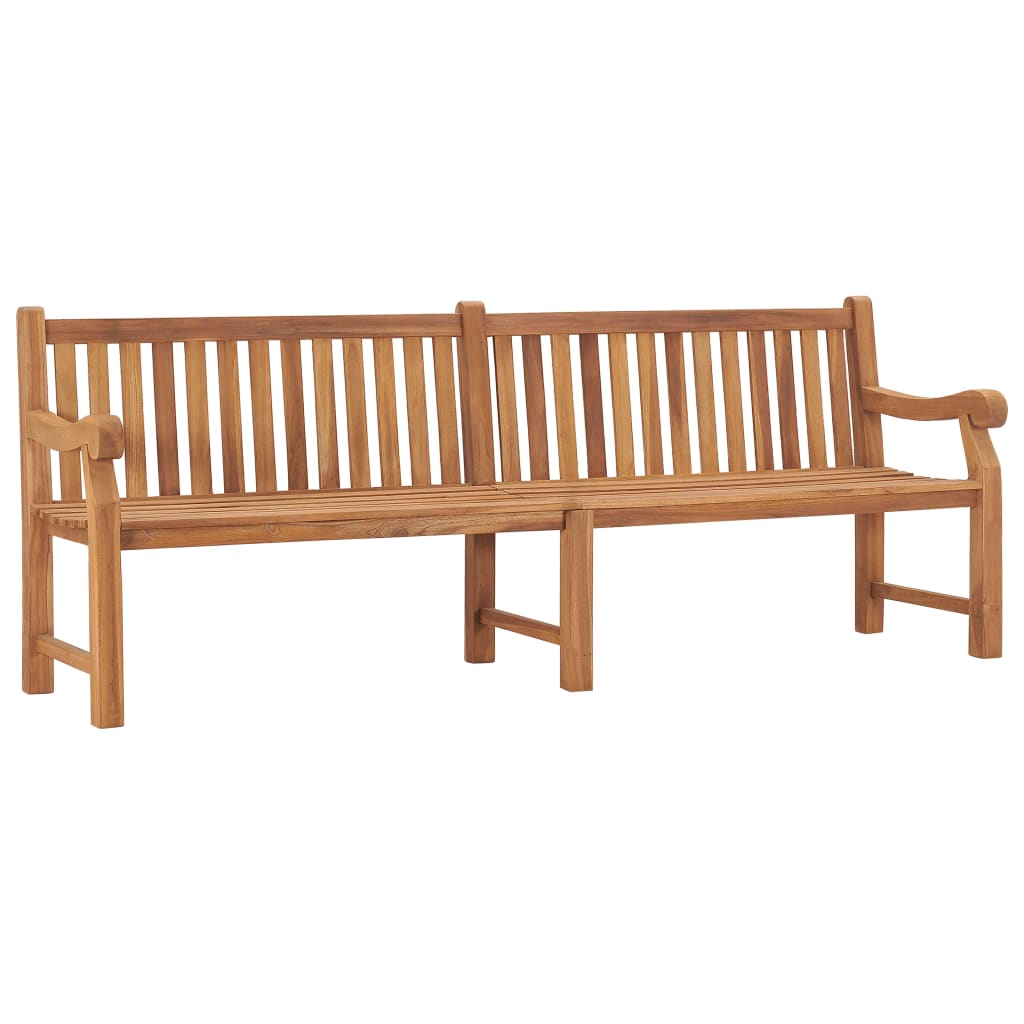 Garden Bench | Teak | Solid Teak Wood | Extra Large | Rectangular