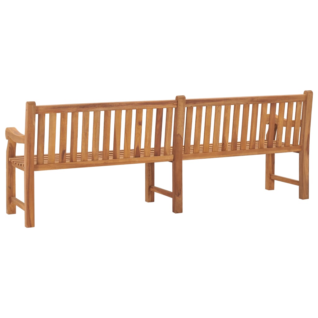 Garden Bench | Teak | Solid Teak Wood | Extra Large | Rectangular