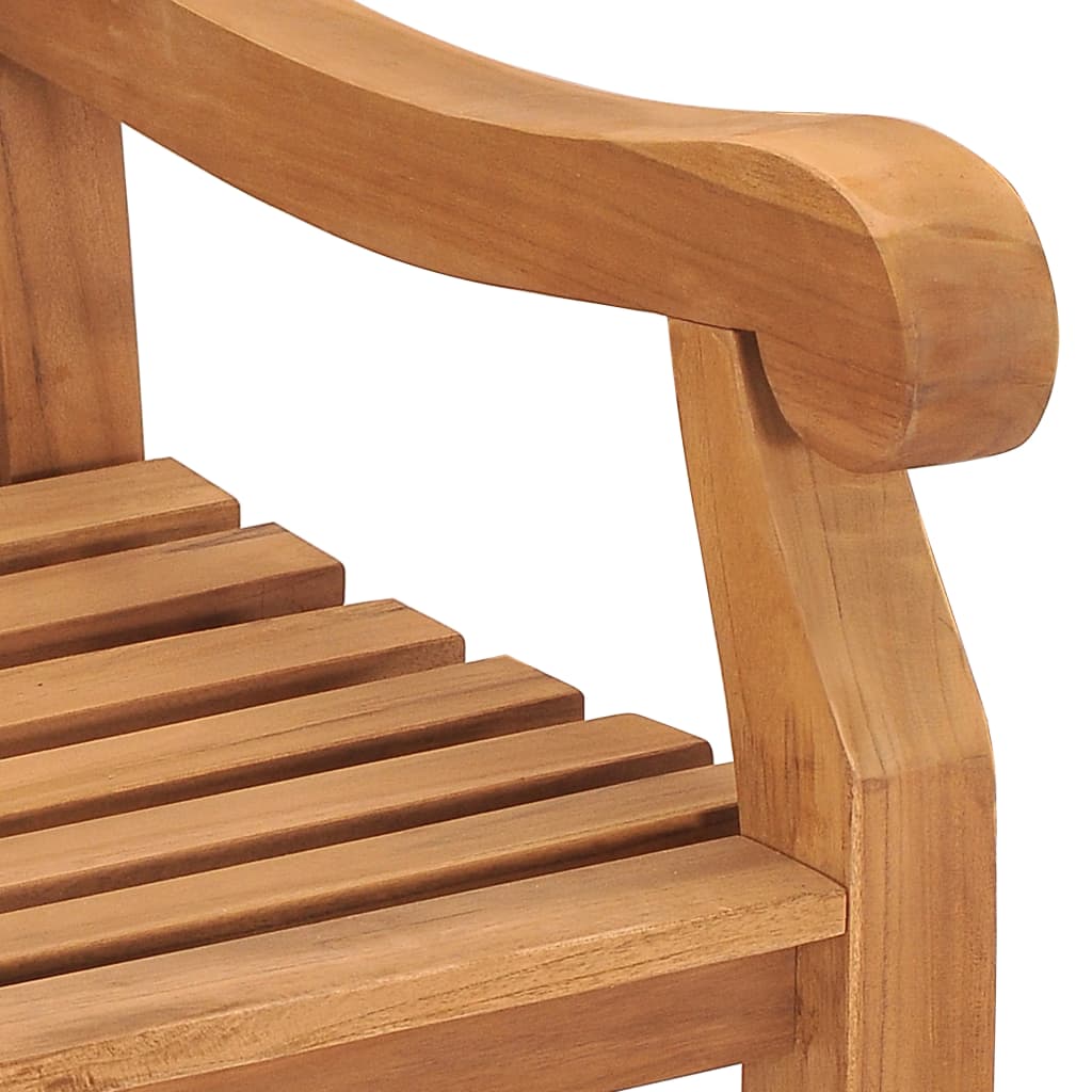 Garden Bench | Teak | Solid Teak Wood | Extra Large | Rectangular