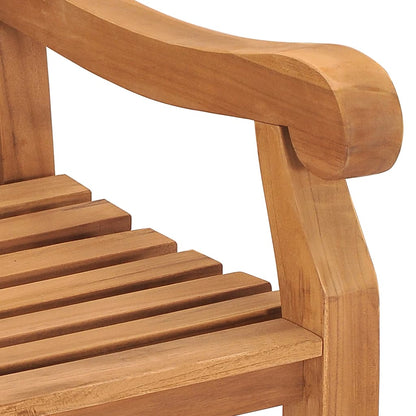 Garden Bench | Teak | Solid Teak Wood | Extra Large | Rectangular