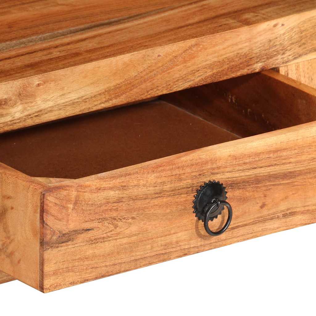 337065 vidaXL TV Cabinet 110x30x40 cm Solid Acacia Wood