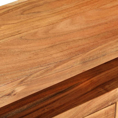 337065 vidaXL TV Cabinet 110x30x40 cm Solid Acacia Wood