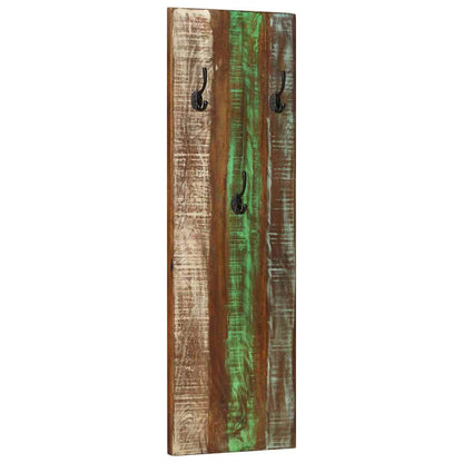 337067 vidaXL Wall-mounted Coat Racks 2 pcs 36x3x110 cm Solid Reclaimed Wood