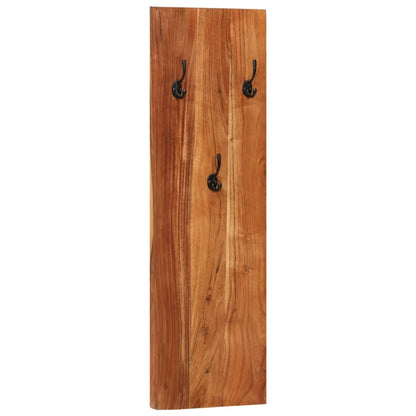 Wall-mounted Coat Racks 2 pcs 36x3x110 cm Solid Acacia Wood