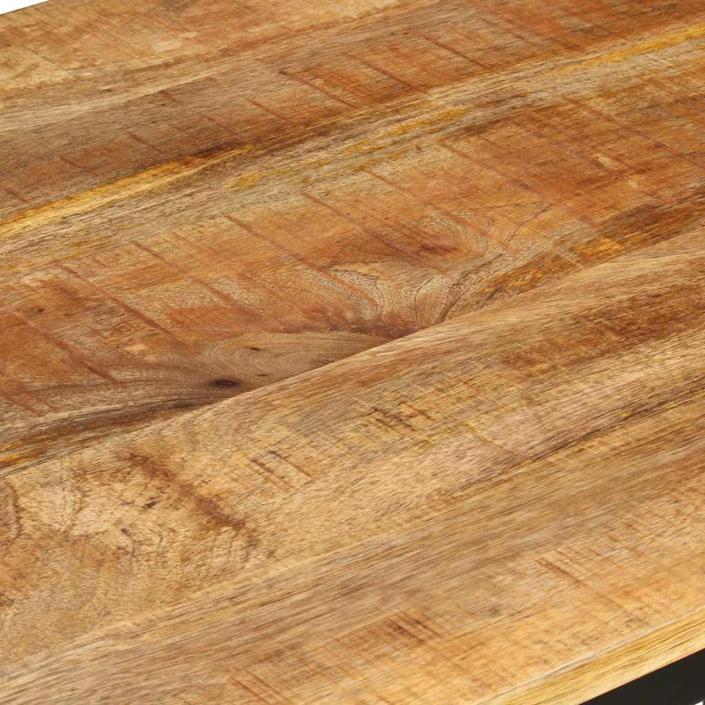337071 vidaXL Dining Table 110x60x76 cm Solid Wood Mango