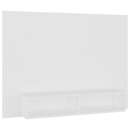 808269 vidaXL Wall TV Cabinet White 120x23,5x90 cm Engineered Wood
