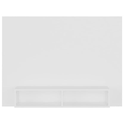 Wall TV Cabinet White 120x23.5x90 cm Engineered Wood