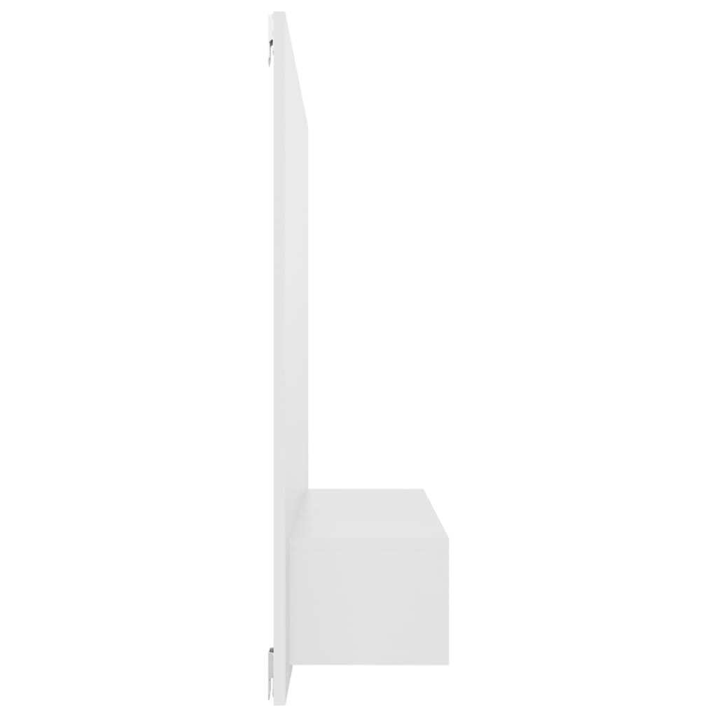 Wall TV Cabinet White 120x23.5x90 cm Engineered Wood