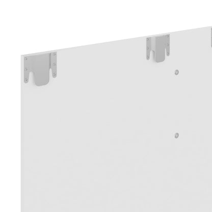 Wall TV Cabinet White 120x23.5x90 cm Engineered Wood