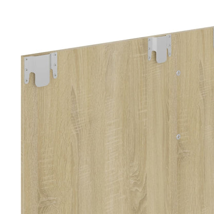 Wall TV Cabinet Sonoma Oak 120x23.5x90 cm Engineered Wood