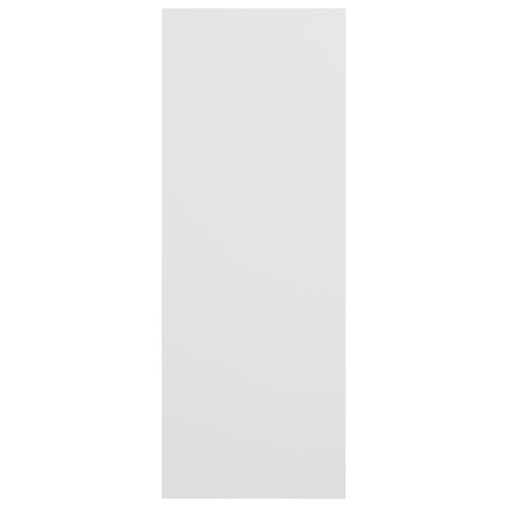 808296 vidaXL Console Table White 78x30x80 cm Engineered Wood