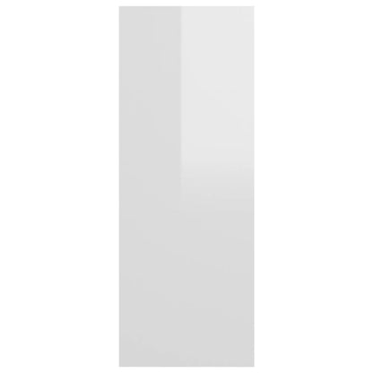 808311 vidaXL Console Table High Gloss White 105x30x80 cm Engineered Wood