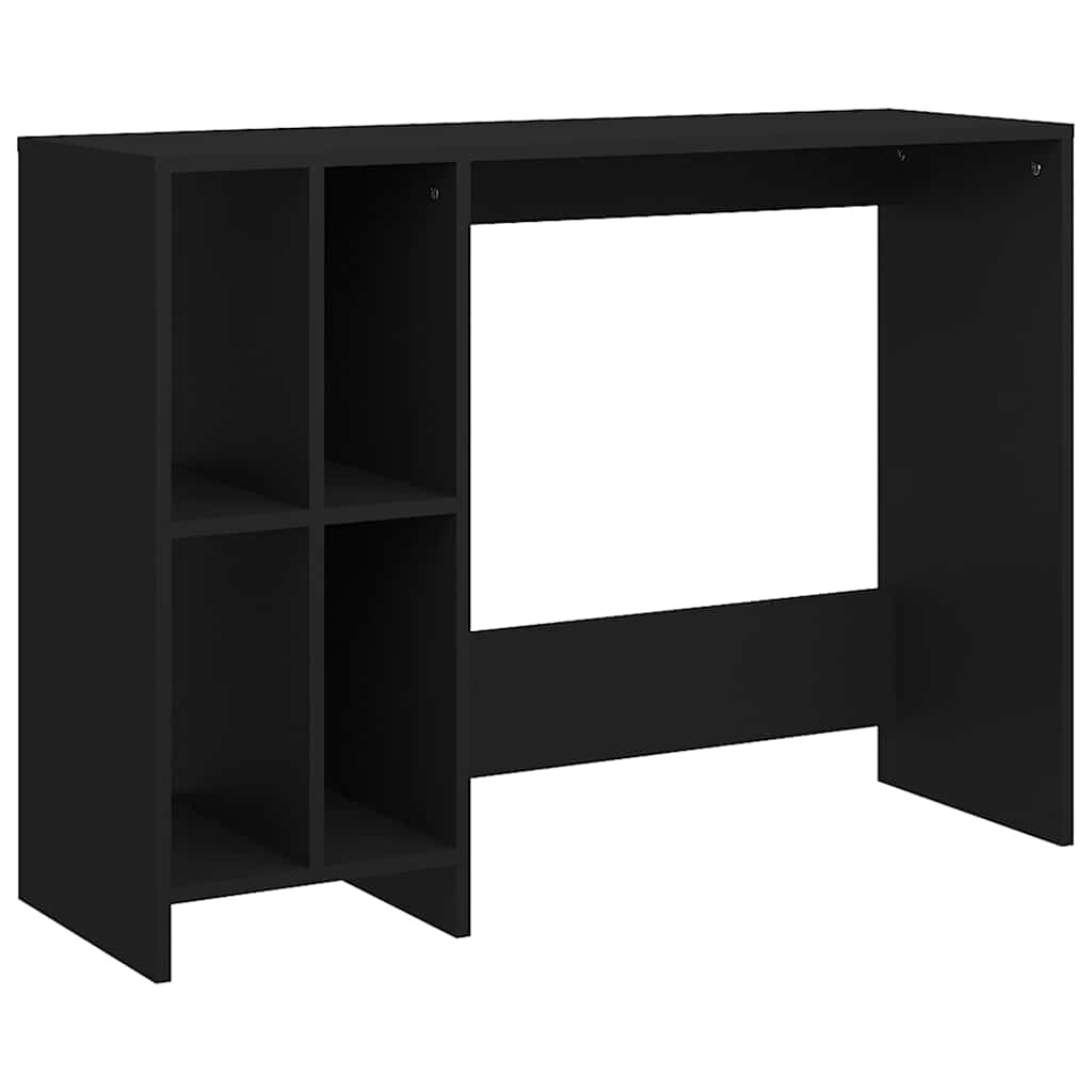 808342 vidaXL Notebook Desk Black 102,5x35x75 cm Engineered Wood