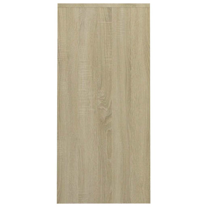 808344 vidaXL Notebook Desk Sonoma Oak 102,5x35x75 cm Engineered Wood