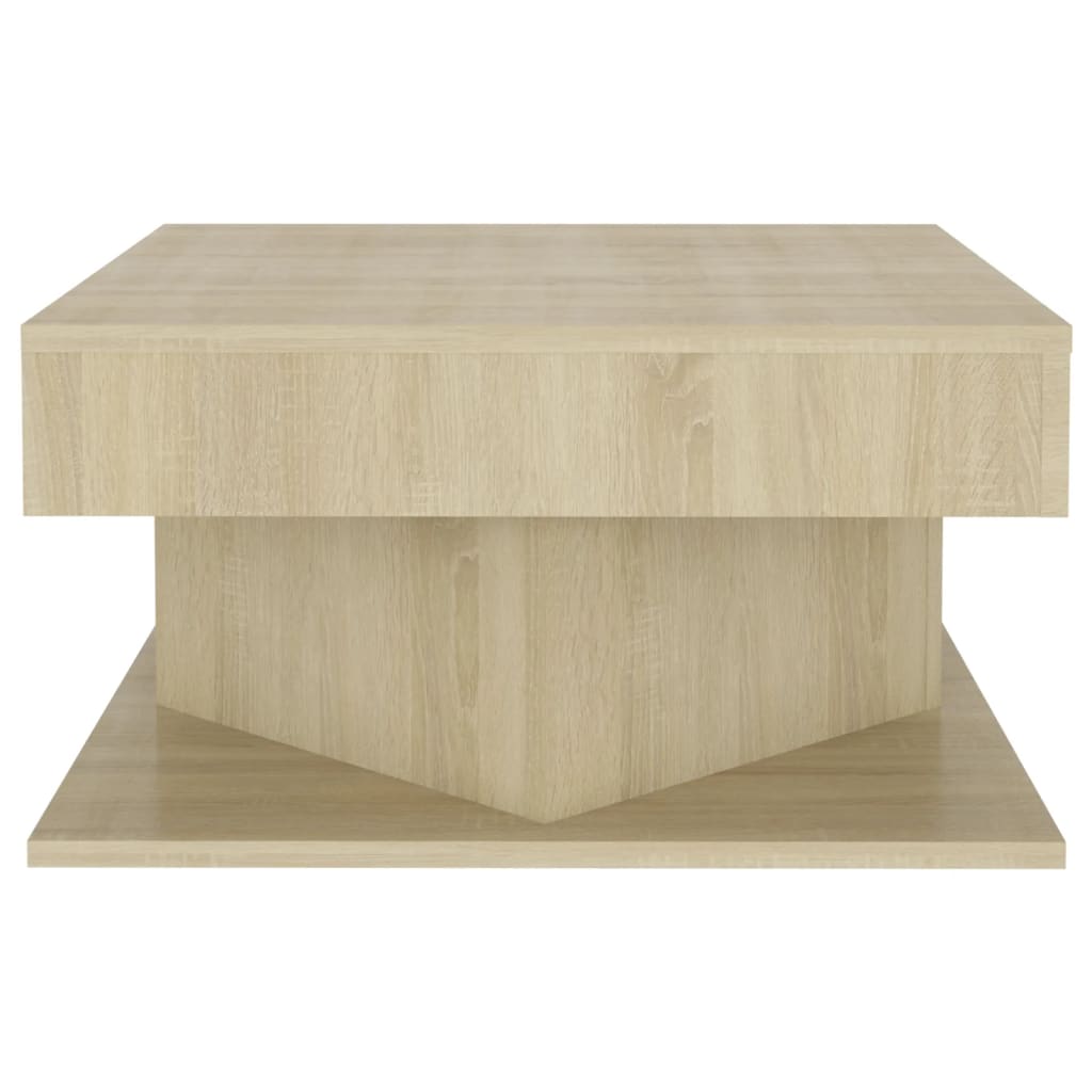 Coffee Table | Sonoma oak | Engineered wood | Small | Simple