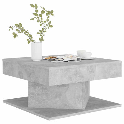 Coffee Table | Concrete grey | Engineered wood | Small |  Simplistic