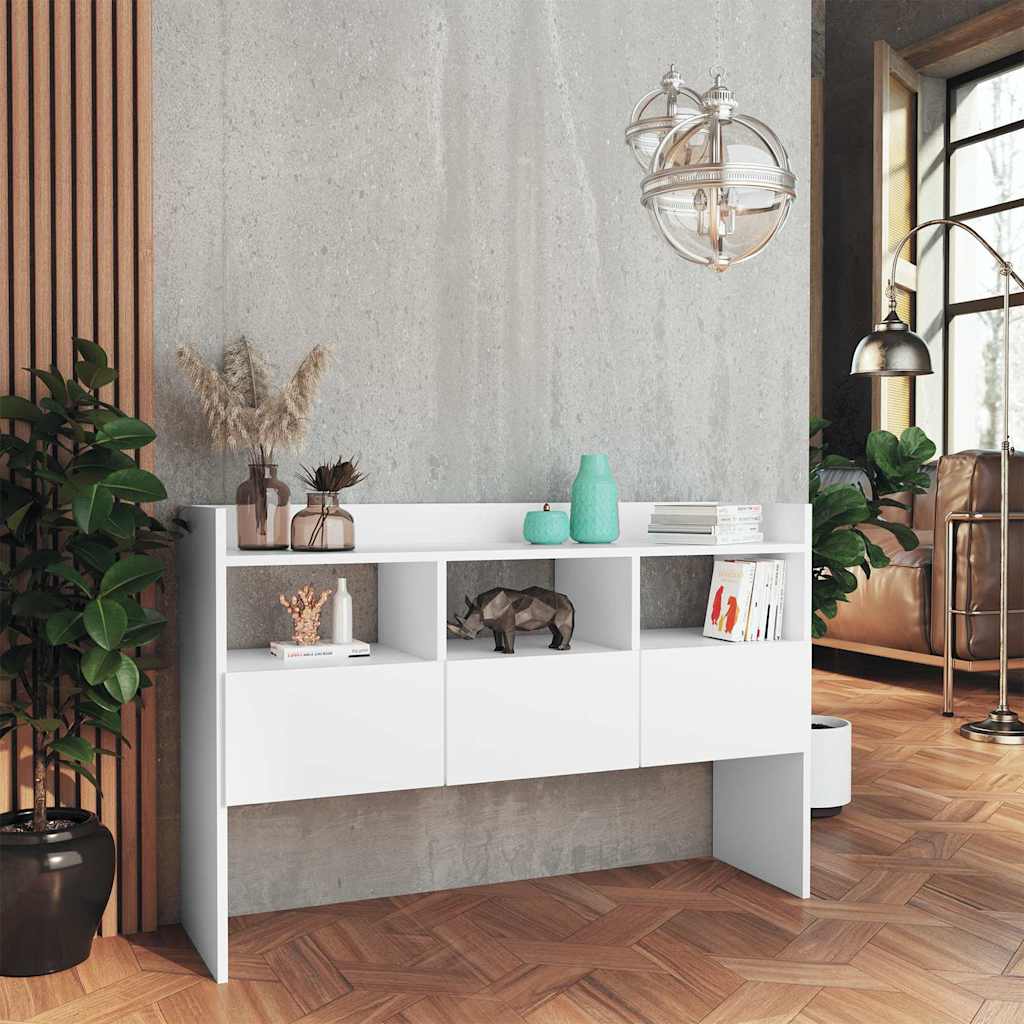 808377 vidaXL Sideboard White 105x30x70 cm Engineered Wood