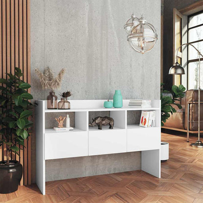 808377 vidaXL Sideboard White 105x30x70 cm Engineered Wood