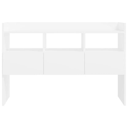 Sideboard White 105x30x70 cm Engineered Wood