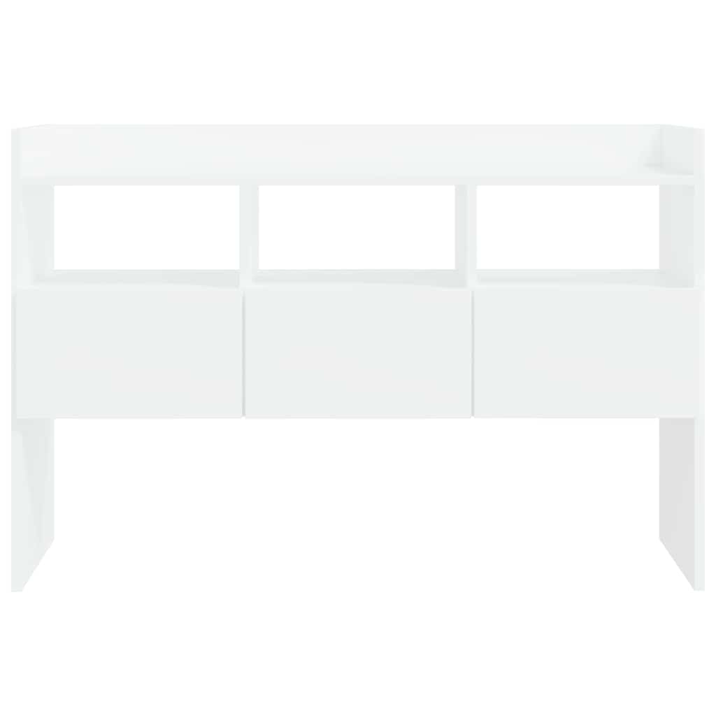 808377 vidaXL Sideboard White 105x30x70 cm Engineered Wood