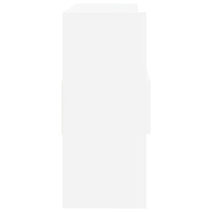 Sideboard White 105x30x70 cm Engineered Wood