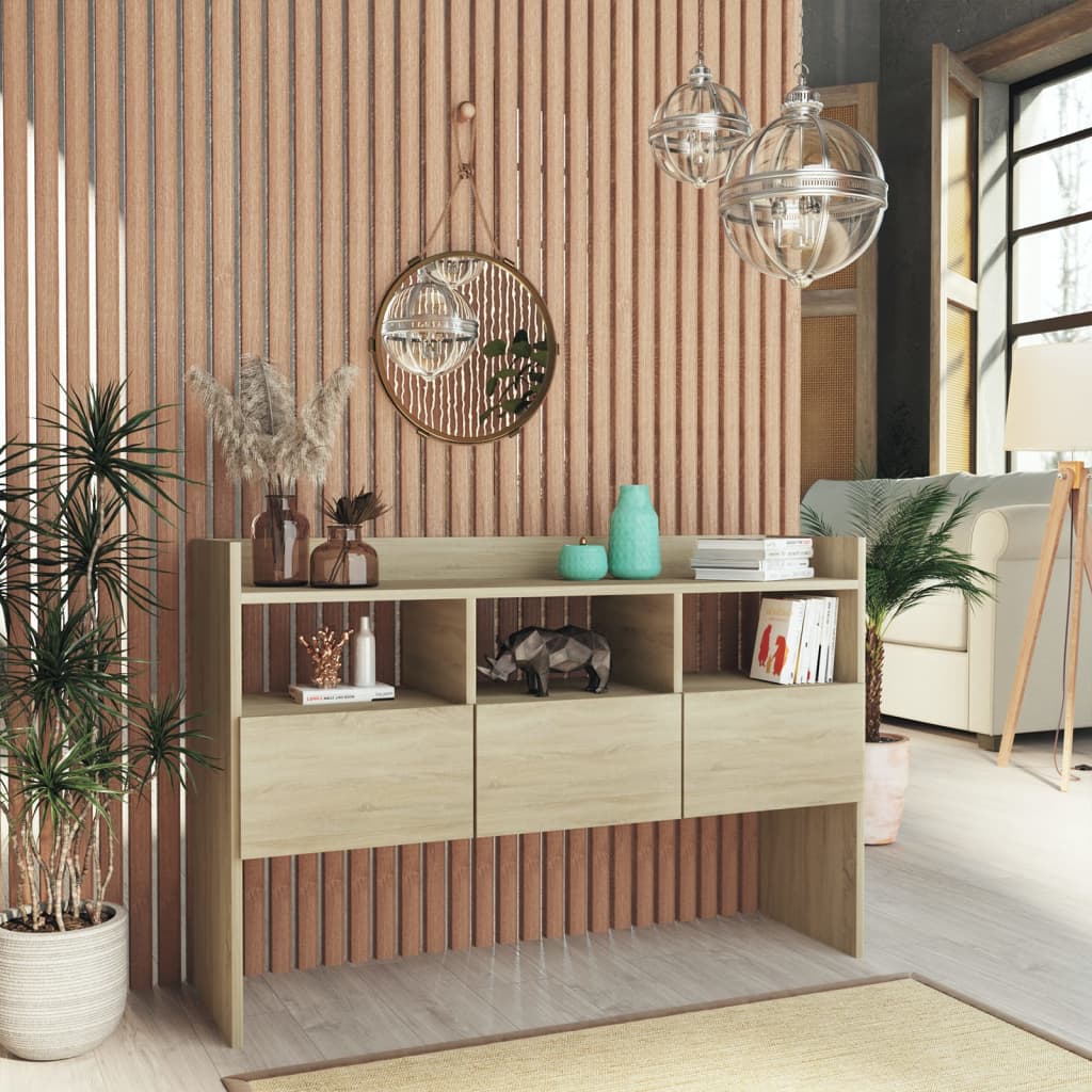 Sideboard Sonoma Oak 105x30x70 cm Engineered Wood