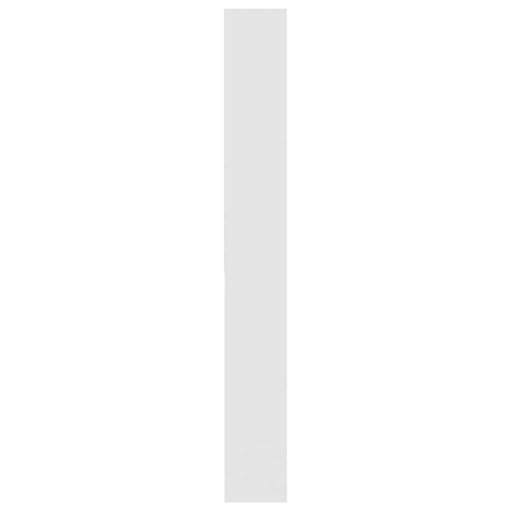 Washing Machine Cabinet White 64x24x190 cm