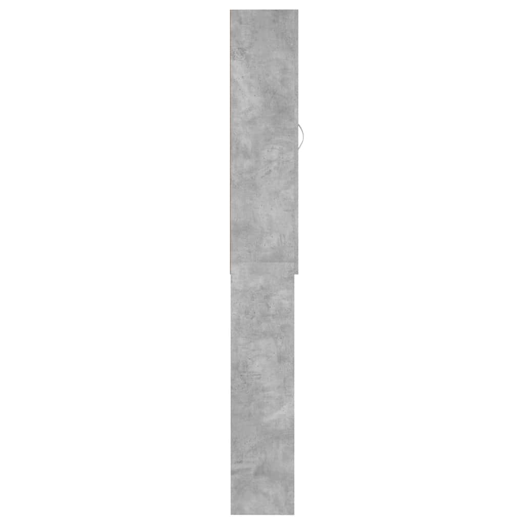 Washing Machine Cabinet Concrete Grey 64x25,5x190 cm