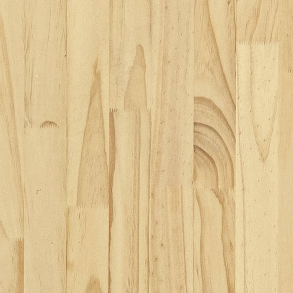 Side Cabinet 60x36x84 cm Solid Pinewood